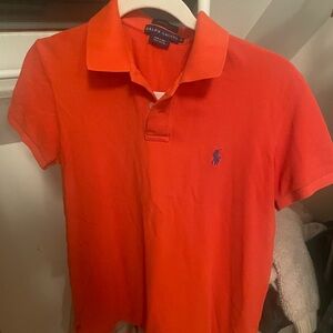 Ralph Lauren Orange Polo Shirt